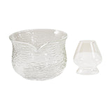 Maxbell Glass 420ml Matcha Bowl and Whisk Stand with Spout for Tea Lover Accessories