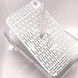 Maxbell Tea Serving Tray Draining Water Teacup Tray for Living Room Countertop Party S