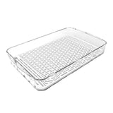 Maxbell Tea Serving Tray Draining Water Teacup Tray for Living Room Countertop Party S