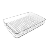 Maxbell Tea Serving Tray Draining Water Teacup Tray for Living Room Countertop Party M