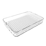 Maxbell Tea Serving Tray Draining Water Teacup Tray for Living Room Countertop Party M