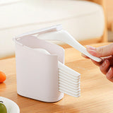 Maxbell Countertop Spoon Holder Organizer Versatile Accessories Cutlery Storage Rack White