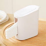 Maxbell Countertop Spoon Holder Organizer Versatile Accessories Cutlery Storage Rack White