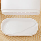 Maxbell Countertop Spoon Holder Organizer Versatile Accessories Cutlery Storage Rack White