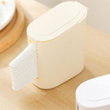Maxbell Countertop Spoon Holder Organizer Versatile Accessories Cutlery Storage Rack Beige