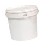 Maxbell 13L PP Bucket with Lid and Carrying Handle Accessory 26x29.5cm Yogurt Bucket