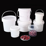 Maxbell 13L PP Bucket with Lid and Carrying Handle Accessory 26x29.5cm Yogurt Bucket