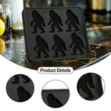 Maxbell Silicone Chilled Cube Maker Funny Cube Making Tool for Tea Beverage Lemonade Black