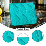 Maxbell Silicone Chilled Cube Maker Funny Cube Making Tool for Tea Beverage Lemonade Blue
