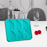 Maxbell Silicone Chilled Cube Maker Funny Cube Making Tool for Tea Beverage Lemonade Blue