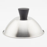 Maxbell Flat Top Griddle Lid Round Cheese Melting Dome for Grilling Steaming Patties 16.5cm