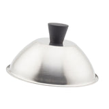Maxbell Flat Top Griddle Lid Round Cheese Melting Dome for Grilling Steaming Patties 19.6cm