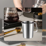 Maxbell Stainless Steel Measuring Cup Pouring Cup 1000ml for Home Kitchen DIY Coffee