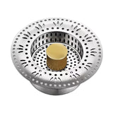 Maxbell Kitchen Sink Drain Strainer Stopper Sturdy Multipurpose Anti Clogging Basket
