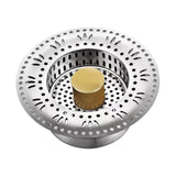 Maxbell Kitchen Sink Drain Strainer Stopper Sturdy Multipurpose Anti Clogging Basket