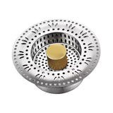 Maxbell Kitchen Sink Drain Strainer Stopper Sturdy Multipurpose Anti Clogging Basket