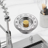 Maxbell Kitchen Sink Drain Strainer Stopper Sturdy Multipurpose Anti Clogging Basket
