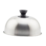 Maxbell Burger Cover Universal Cheese Melting Dome for Sandwiches Patties Hamburgers 17cm