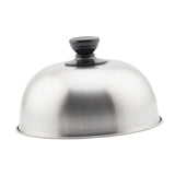 Maxbell Burger Cover Universal Cheese Melting Dome for Sandwiches Patties Hamburgers 17cm