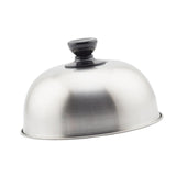 Maxbell Burger Cover Universal Cheese Melting Dome for Sandwiches Patties Hamburgers 19cm