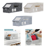 Maxbell Baseball Cap Organizer with Cardboard Multifunctional Zipper Close Container Black