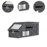 Maxbell Baseball Cap Organizer with Cardboard Multifunctional Zipper Close Container Black