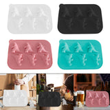 Maxbell Monster Ice Mould Funny DIY Ice Maker for Candy Party Supplies Summer Drinks White