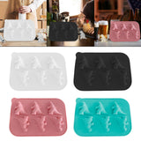 Maxbell Monster Ice Mould Funny DIY Ice Maker for Candy Party Supplies Summer Drinks White