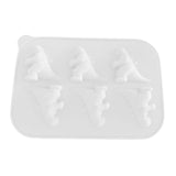 Maxbell Monster Ice Mould Funny DIY Ice Maker for Candy Party Supplies Summer Drinks White