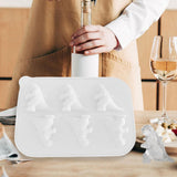Maxbell Monster Ice Mould Funny DIY Ice Maker for Candy Party Supplies Summer Drinks White