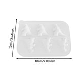 Maxbell Monster Ice Mould Funny DIY Ice Maker for Candy Party Supplies Summer Drinks White