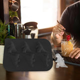 Maxbell Monster Ice Mould Funny DIY Ice Maker for Candy Party Supplies Summer Drinks Black