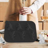 Maxbell Monster Ice Mould Funny DIY Ice Maker for Candy Party Supplies Summer Drinks Black