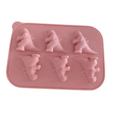 Maxbell Monster Ice Mould Funny DIY Ice Maker for Candy Party Supplies Summer Drinks Pink