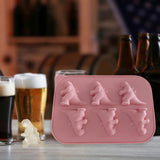 Maxbell Monster Ice Mould Funny DIY Ice Maker for Candy Party Supplies Summer Drinks Pink