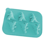 Maxbell Monster Ice Mould Funny DIY Ice Maker for Candy Party Supplies Summer Drinks Blue