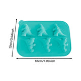 Maxbell Monster Ice Mould Funny DIY Ice Maker for Candy Party Supplies Summer Drinks Blue