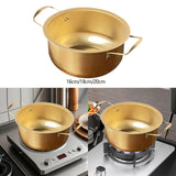 Maxbell Korea Noodle Pot Universal Stoves Use Korean Ramen Cooking Pot for Tea Pasta 16cm