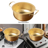 Maxbell Korea Noodle Pot Universal Stoves Use Korean Ramen Cooking Pot for Tea Pasta 16cm