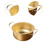 Maxbell Korea Noodle Pot Universal Stoves Use Korean Ramen Cooking Pot for Tea Pasta 16cm