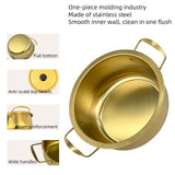 Maxbell Korea Noodle Pot Universal Stoves Use Korean Ramen Cooking Pot for Tea Pasta 16cm