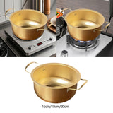 Maxbell Korea Noodle Pot Universal Stoves Use Korean Ramen Cooking Pot for Tea Pasta 16cm