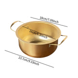 Maxbell Korea Noodle Pot Universal Stoves Use Korean Ramen Cooking Pot for Tea Pasta 18cm