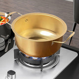 Maxbell Korea Noodle Pot Universal Stoves Use Korean Ramen Cooking Pot for Tea Pasta 18cm