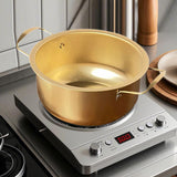Maxbell Korea Noodle Pot Universal Stoves Use Korean Ramen Cooking Pot for Tea Pasta 20cm