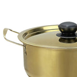 Maxbell Korea Ramen Pot Home Versatile Kimchi Soup Pot for Hiking Camping Restaurant 20cm