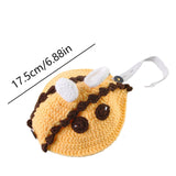 Maxbell Sweater for Turtle Cozy Lightweight Amphibians Cute Dress up Knitted Apparel 17.5cm