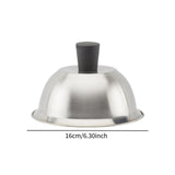 Maxbell Cheese Melting Dome Round 6 inch Basting Cover for Cooking Grilling Steaming