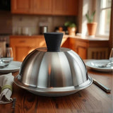 Maxbell Cheese Melting Dome Round 6 inch Basting Cover for Cooking Grilling Steaming