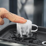 Maxbell Glass Rinser Washer Mug and Cup Cleaner Countertop Cup Washing for Shop Cafe